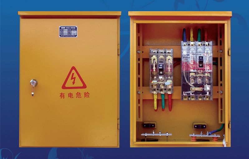 如何在施工現場配置臨時用電配電箱(機柜)？標準化的例子！