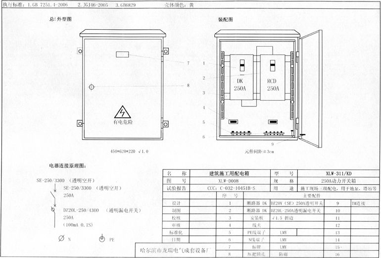 如何在施工現場配置臨時用電配電箱(機柜)？標準化的例子！