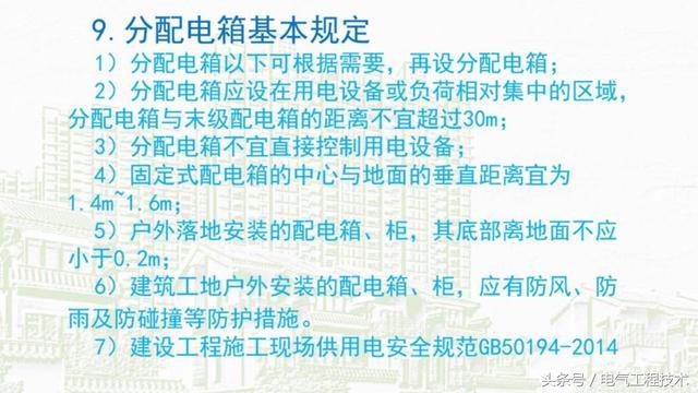 我在1級、2級和3級配電箱有什么樣的設備？如何配置它？你早就應該知道了。