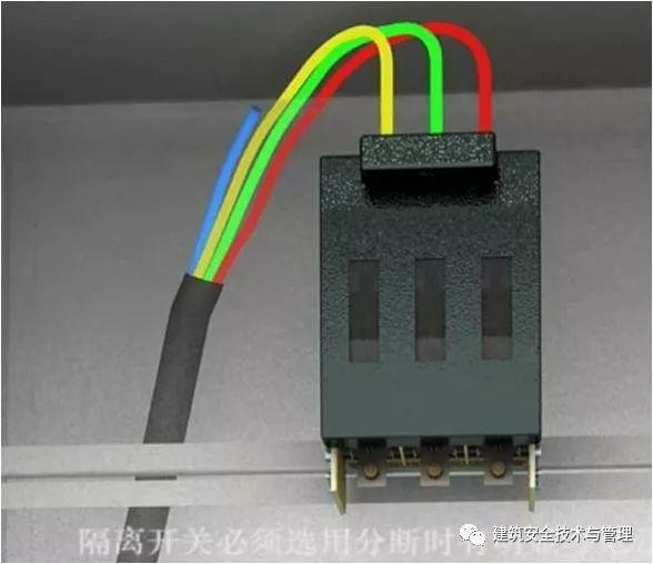 從變壓器到配電箱！臨時電源線連接和配電箱配置標準圖！